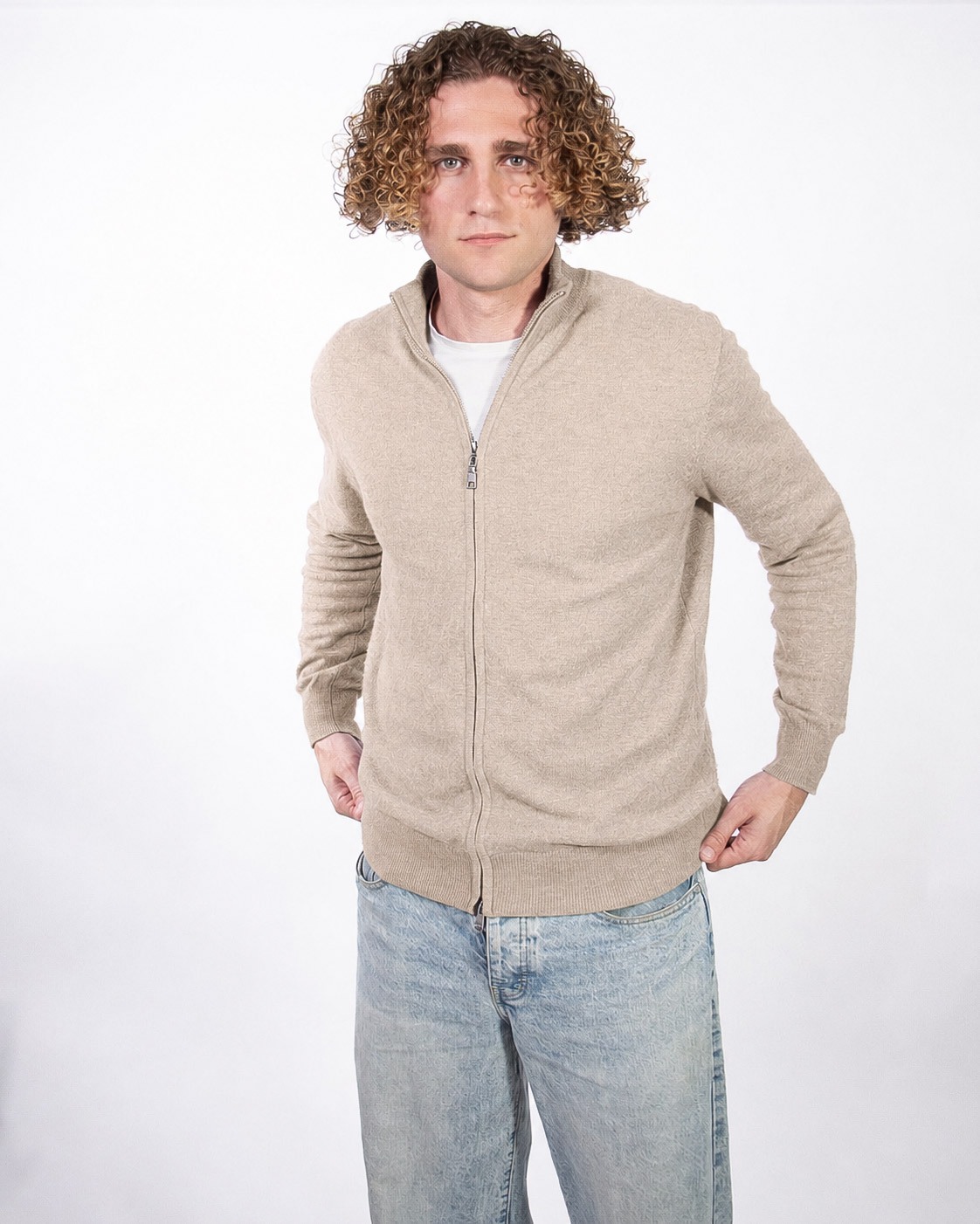 Full zip homme